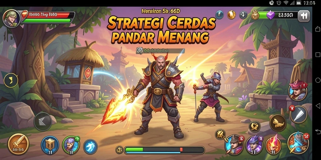 Tampilan menarik dari gameplay 66D yang penuh strategi.
