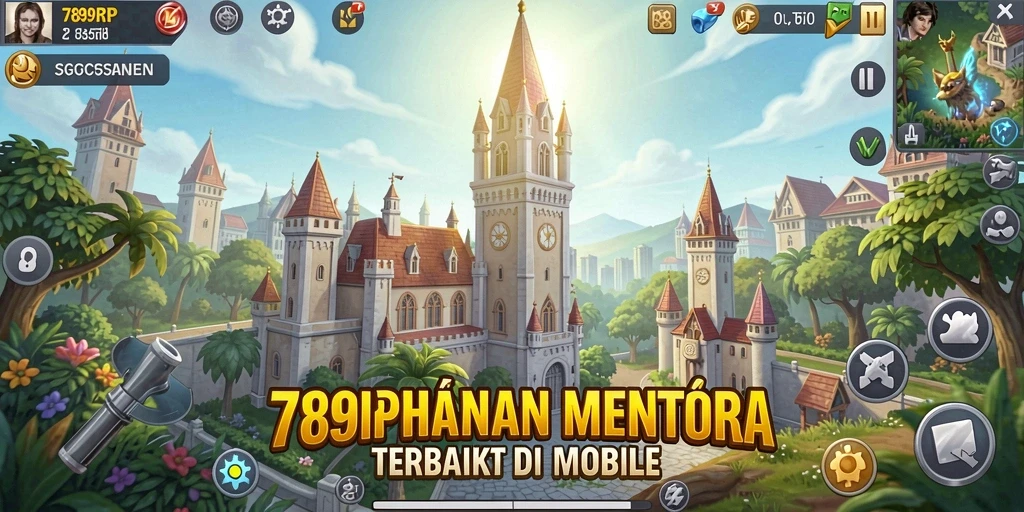 Gameplay seru 789RP dengan strategi Tower Defense.