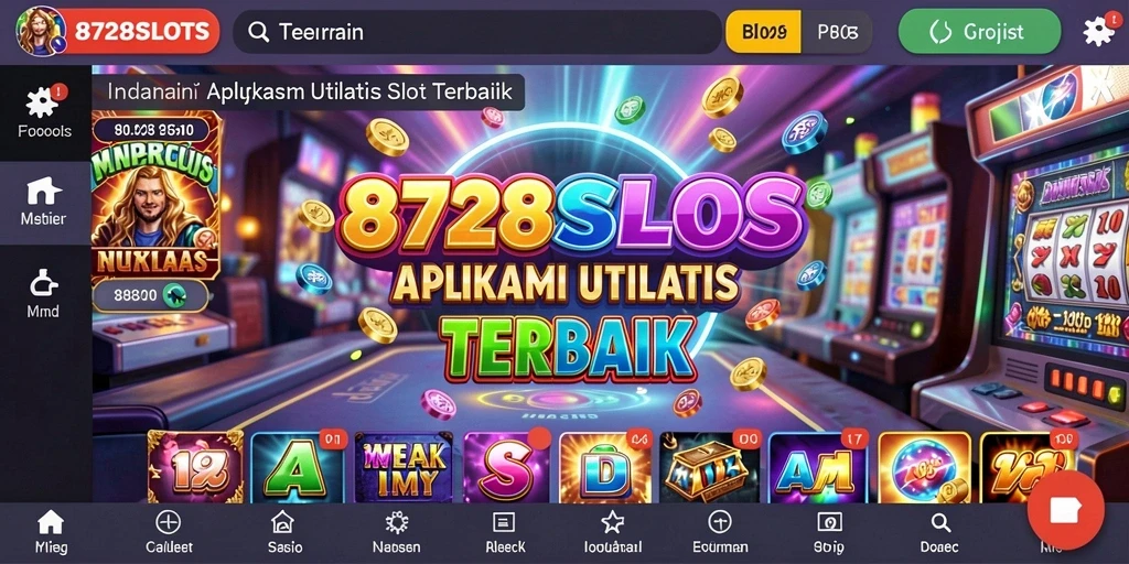 Tampilan antarmuka 8728SLOTS yang ramah pengguna dan intuitif.