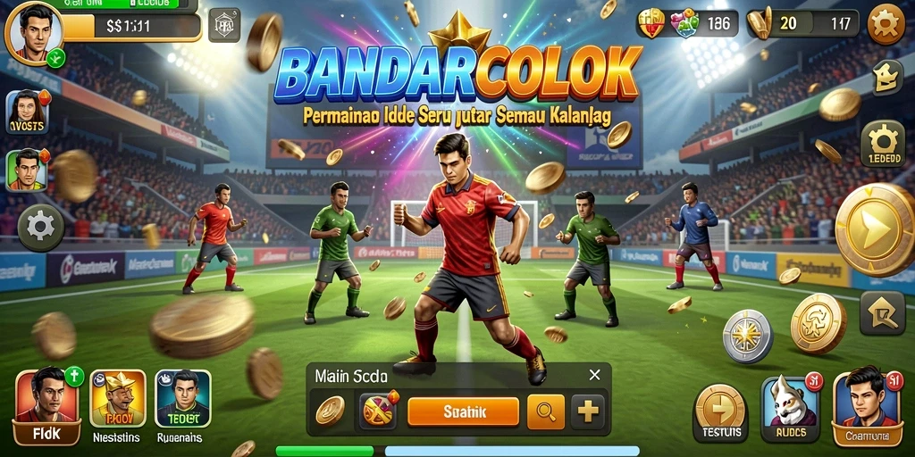 Tampilan menarik gameplay BANDARCOLOK dengan mekanisme Idle.