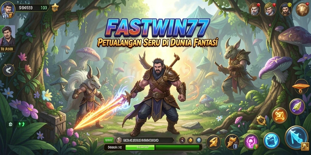 Tampilan gameplay <strong>FASTWIN77</strong> yang menakjubkan dalam dunia petualangan.