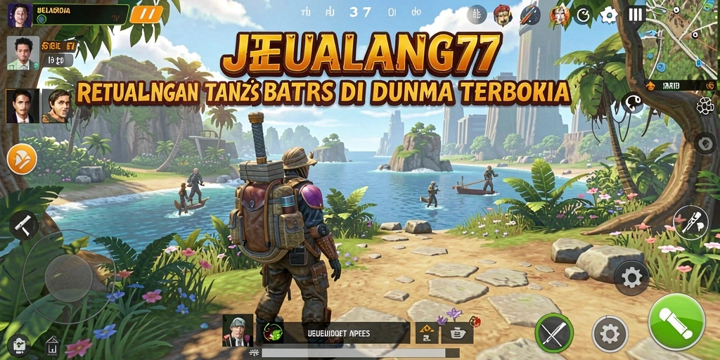 Screenshot gameplay Open World JELAS777 menampilkan petualangan yang mendebarkan.