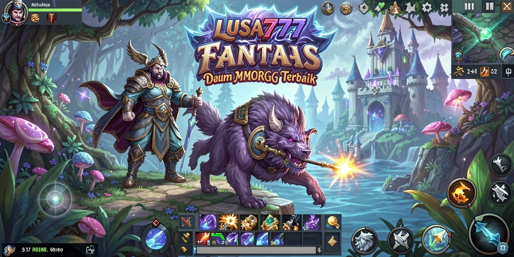 Tampilan gameplay menawan di LUSA777, penuh aksi dan petualangan.