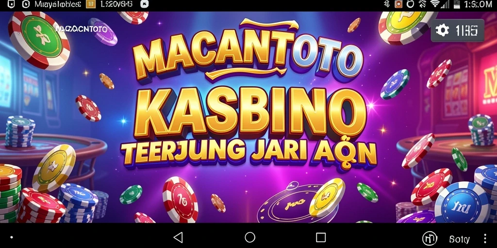 Tampilan utama gameplay <strong>MACANTOTO</strong> dengan berbagai permainan kasino yang menarik.