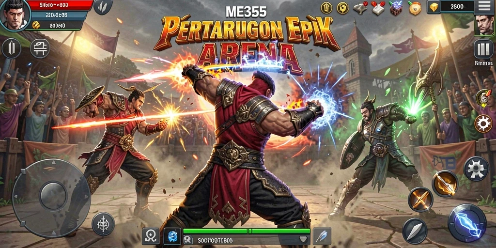 Tampilan gameplay menegangkan dan karakter unik dalam ME355.