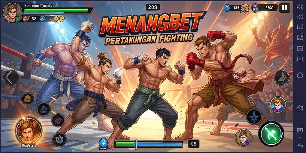 Tangkapan layar MENANGBET menampilkan aksi pertarungan yang mendebarkan.