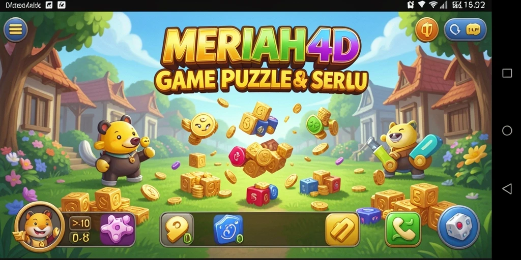 Tampilan gameplay MERIAH4D yang seru dan menarik.