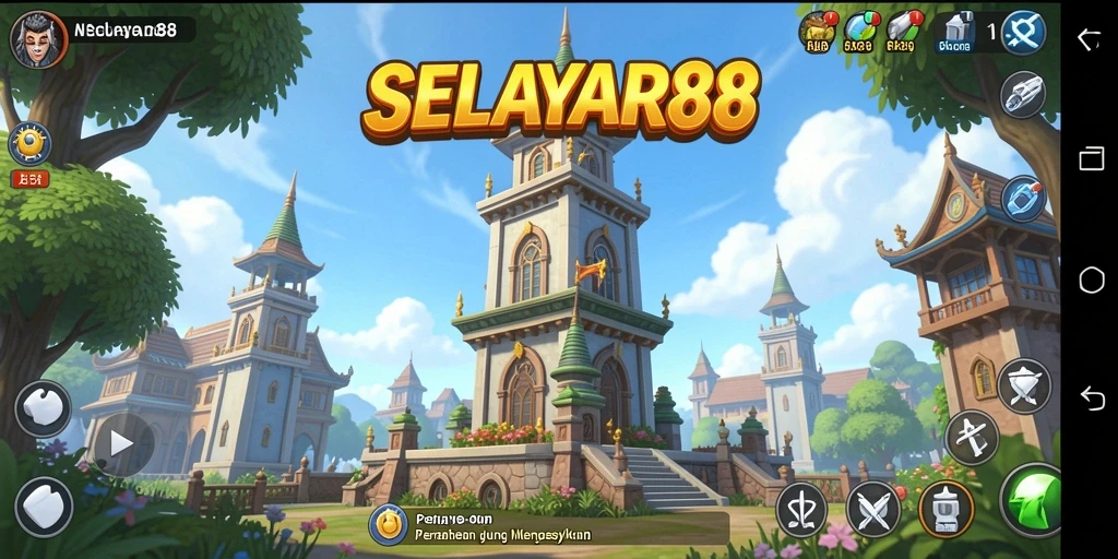 Tangkapan layar menampilkan aksi seru dalam SELAYAR88.