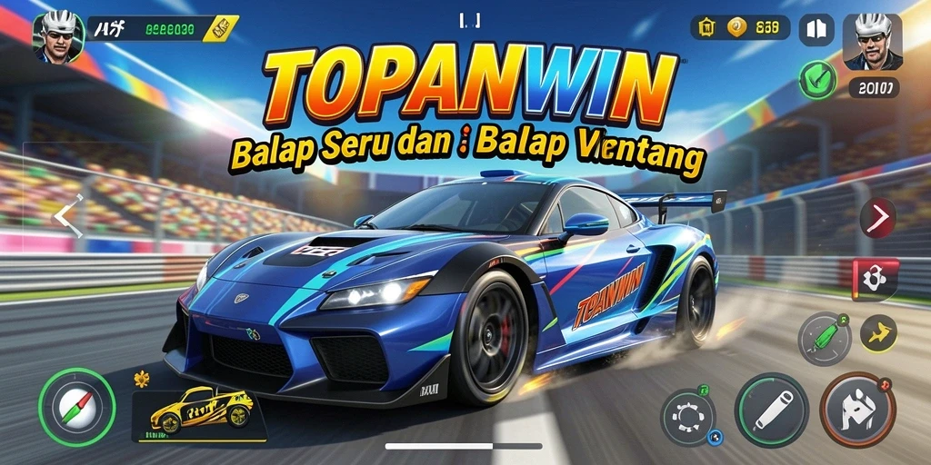 Gameplay seru balap mobil dengan grafis menakjubkan.