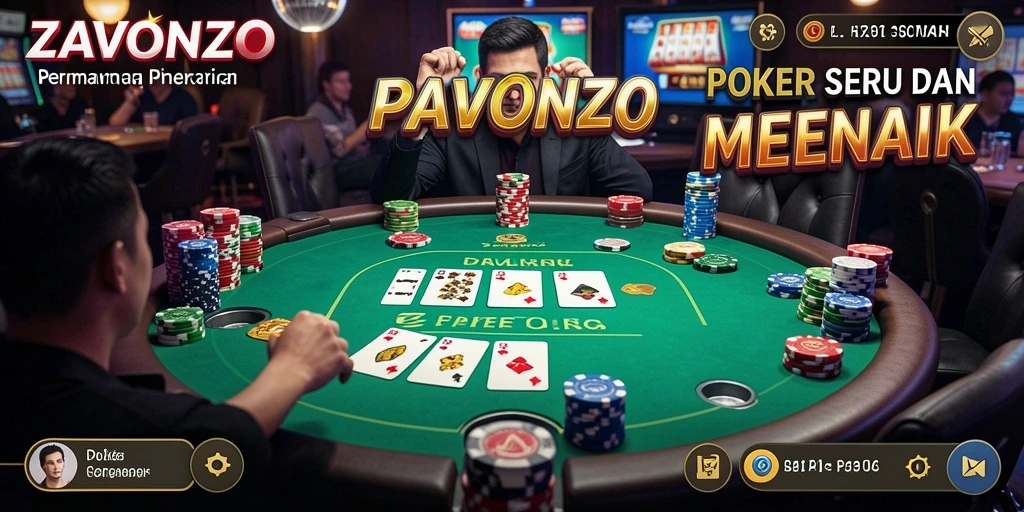Tampilan gameplay seru dalam ZAVONZO yang mendebarkan.